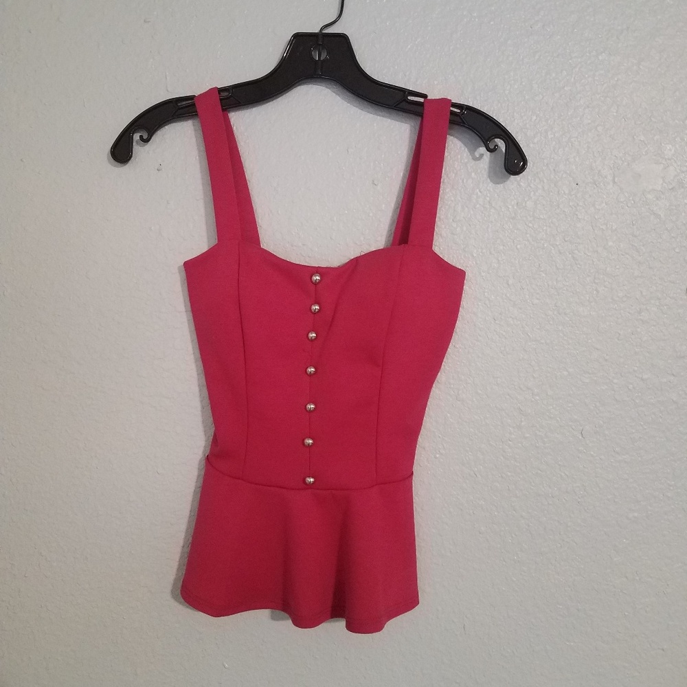 Pink tank top